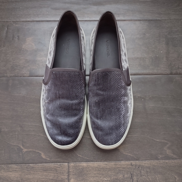Vince Preston B Slip On Sneakers Snakeskin Textured - Picture 2 of 15